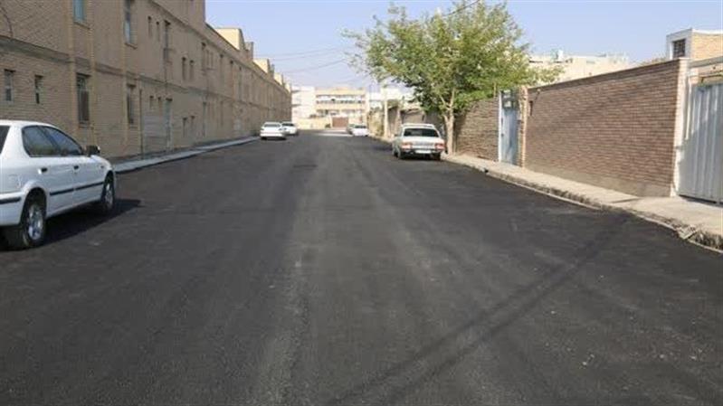 نهضت آسفالت معابر شهر آباده