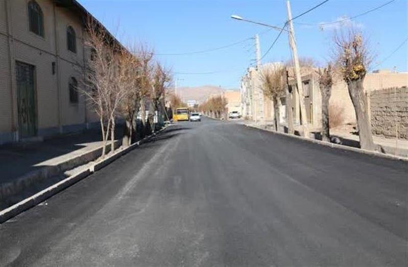 نهضت آسفالت معابر شهر آباده